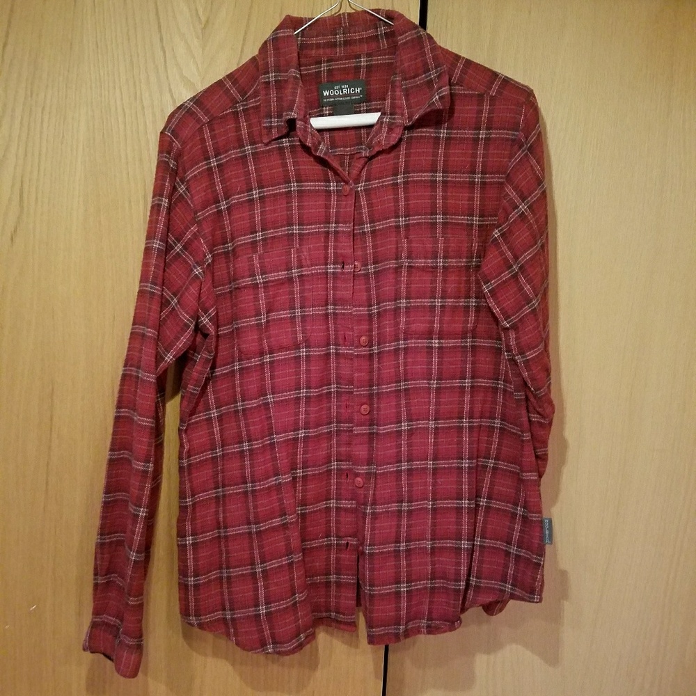 Red flannel - so soft and comfy!